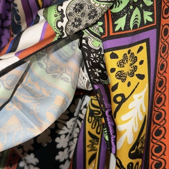 Zara women’s printed two piece crop blouse and skirt set size XL new with tags - Picture 13 of 15